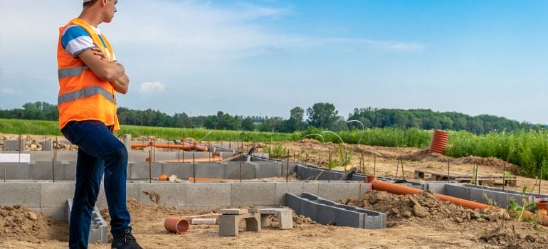 foundation inspection by Engineer