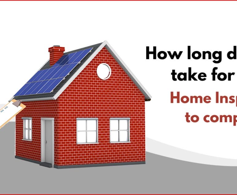 completed home inspection