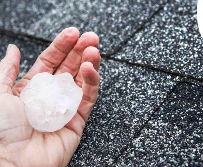 Hailstorm Damage Roof