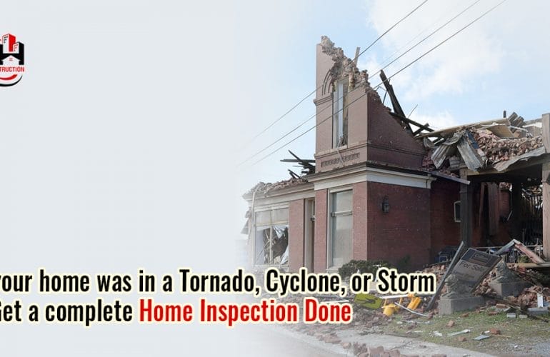 Home Damage in Tornado, Cyclone