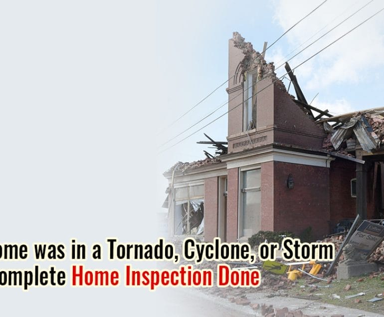 Home Damage in Tornado, Cyclone