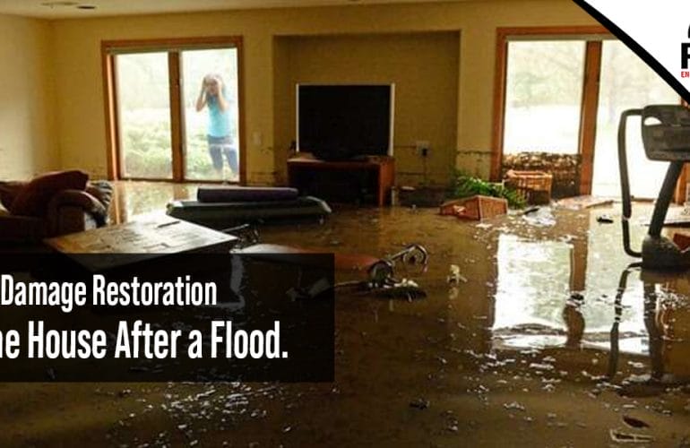 Water damage restoration