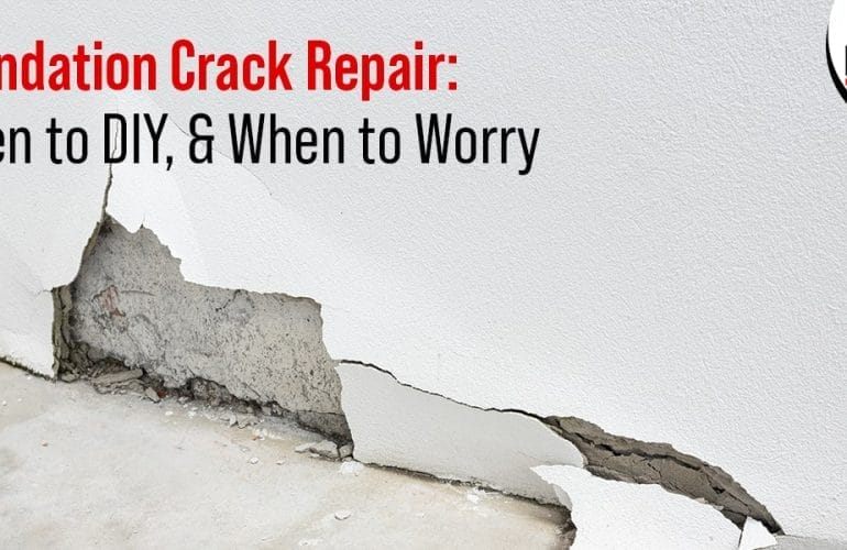 foundation crack repair