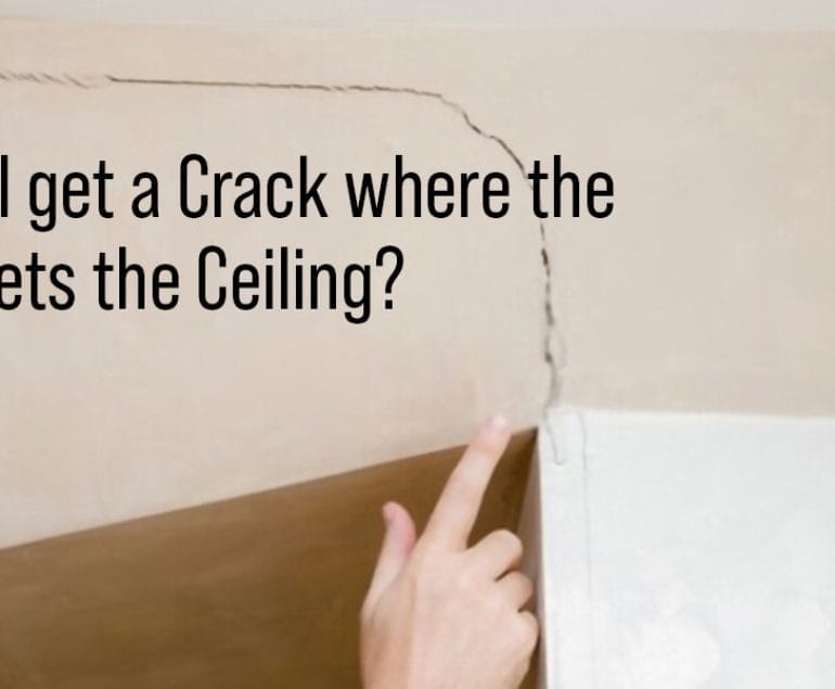 ceiling crack