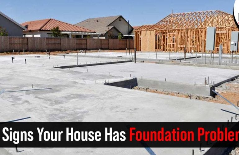 signs of foundation problems