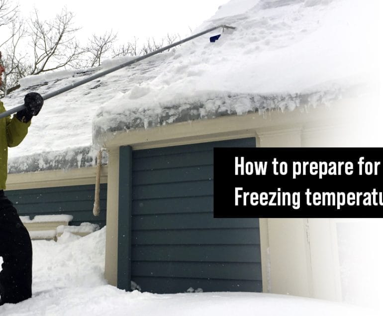 How to prepare for the Freezing temperatures in Texas