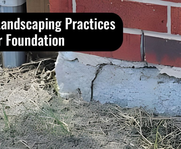 foundation landscaping practices