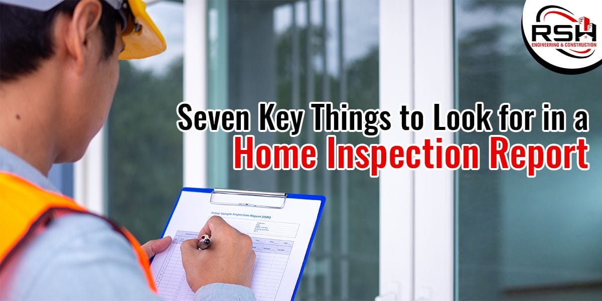 home inspection report