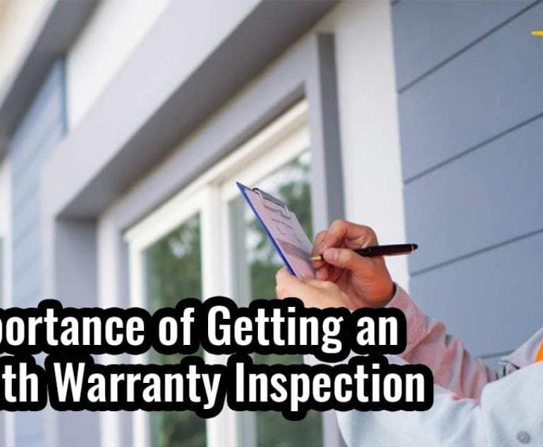 11 month warranty inspection