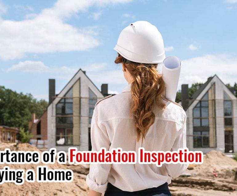 foundation inspection importance