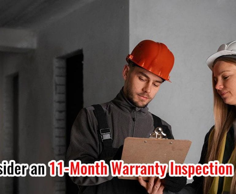 11-month warranty inspection