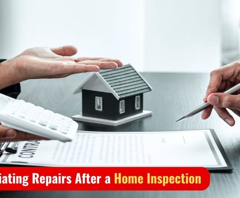 home inspection repair negotiations