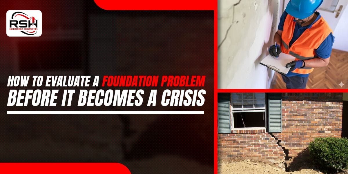 foundation problem evaluation